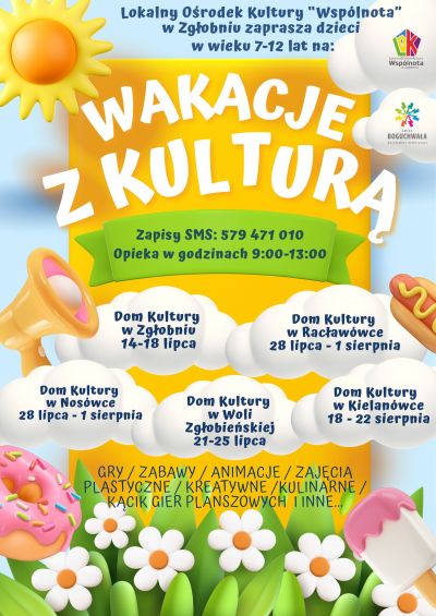 WAKACJE Z KULTURĄ!